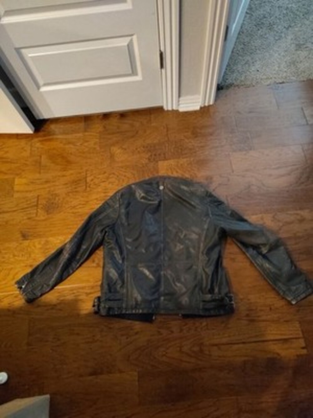 Durango Leather Co. The Outlaw Men's Leather Jacket Sz L Brown - Picture 2 of 3